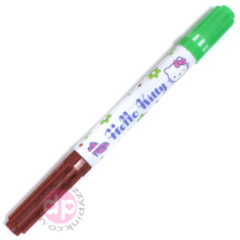 Hello Kitty Colour Change Stamp Marker - Boutique Brown-Green