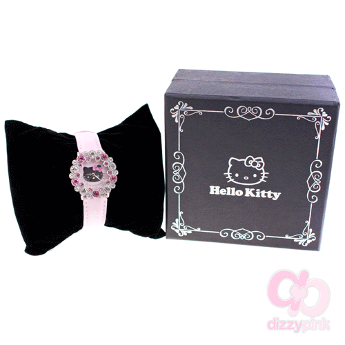 Hello Kitty Wristwatch - Flower Stone Kitty