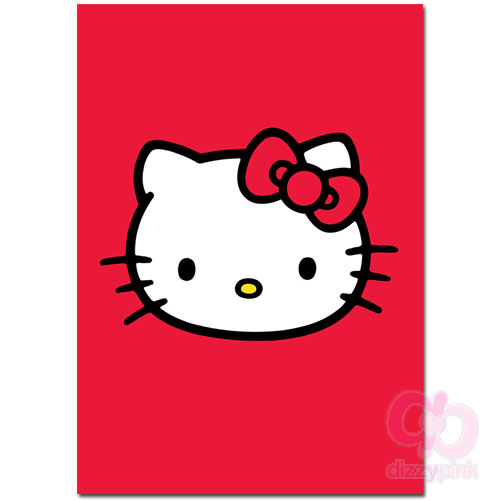 Hello Kitty Card - Head