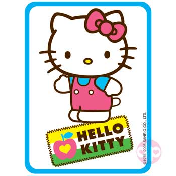Hello Kitty Magnet - Love Apple Kitty