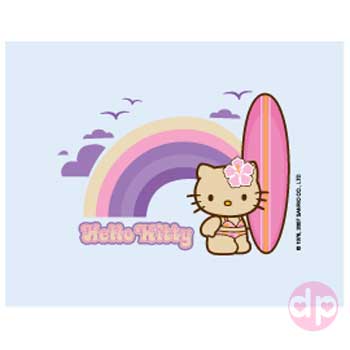 Hello Kitty Magnet - Surfs Up