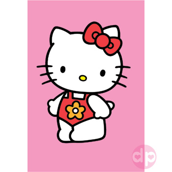 Mignon Hello Kitty Space Suit Sticker - Hello Kitty Sticker Télécharger