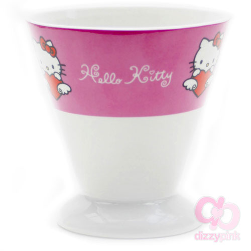 Hello Kitty Ceramic Smoothie Cup / Sundae Dish 