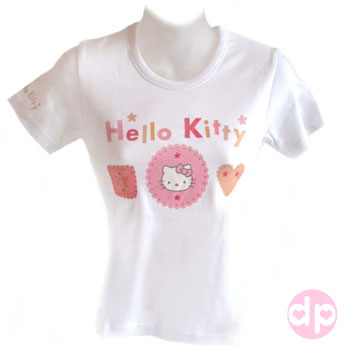 Hello Kitty T-Shirt - Bikini White (L)
